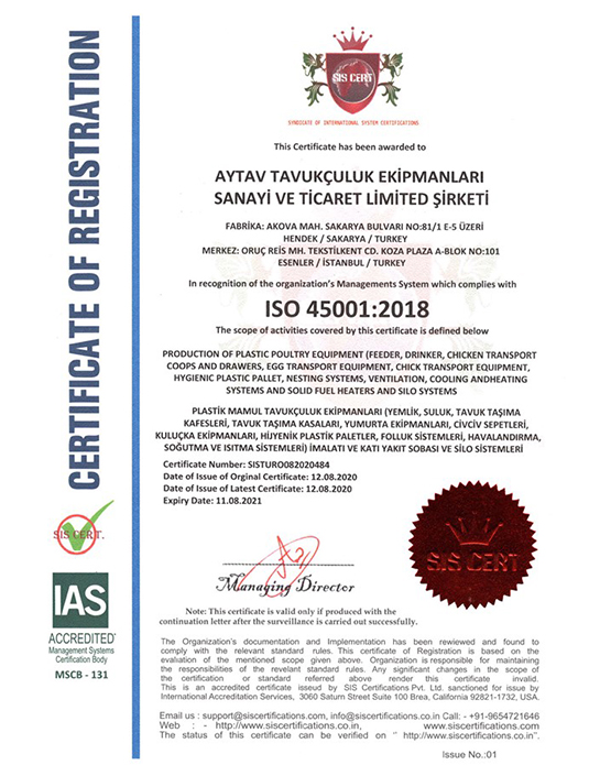 ISO 45001:2018